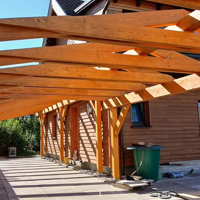 Carportüberdachung