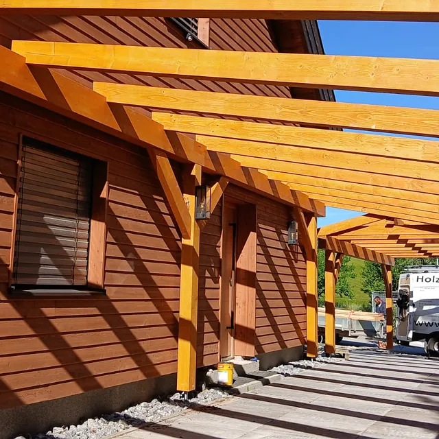 Carportüberdachung