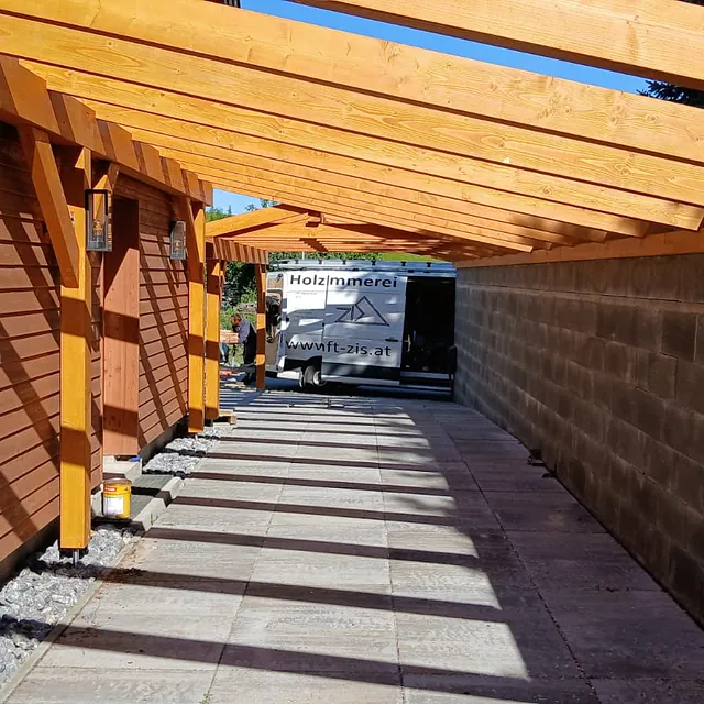 Carportüberdachung